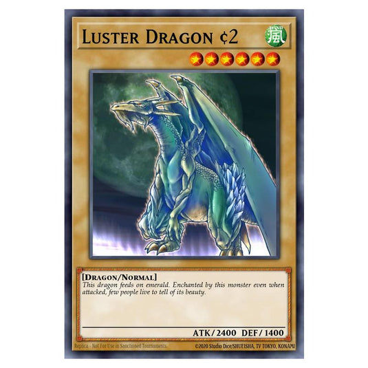 Yu-Gi-Oh! - Speed Duel Starter Decks - Duelists of Tomorrow - Luster Dragon #2 (Common) SS02-ENA04