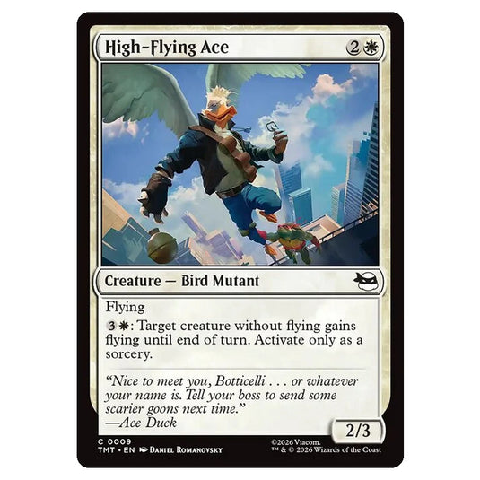 Magic The Gathering - Teenage Mutant Ninja Turtles - High-Flying Ace - 0009