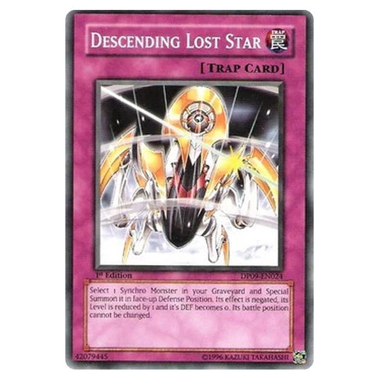 Yu-Gi-Oh! - Duelist Pack - Yusei Fudo 2 - Descending Lost Star (Common) - DP09-EN024