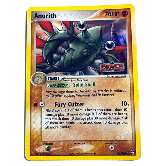 Pokemon - EX Power Keepers - Anorith - 026/108 (Reverse Holo)