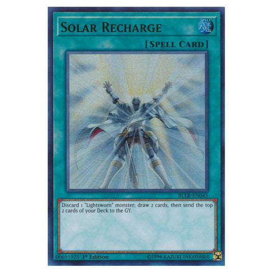 Yu-Gi-Oh! - Battles of Legend - Light's Revenge - Solar Recharge (Ultra Rare) BLLR-EN045