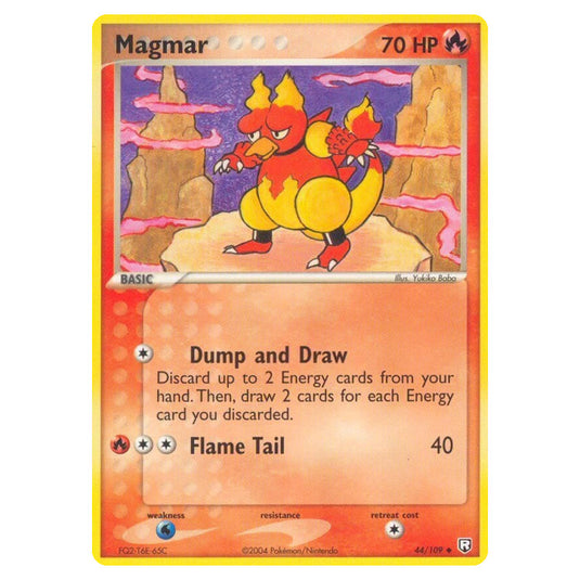 Pokemon - EX Team Rocket Returns - Magmar - 044/109