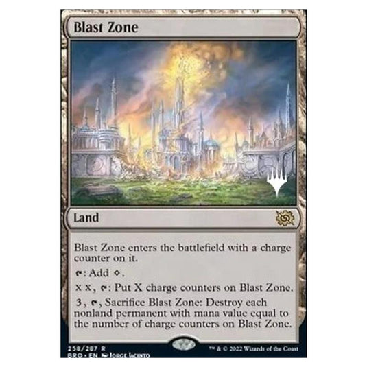 Magic The Gathering - The Brothers' War Promos - Blast Zone - 258/287