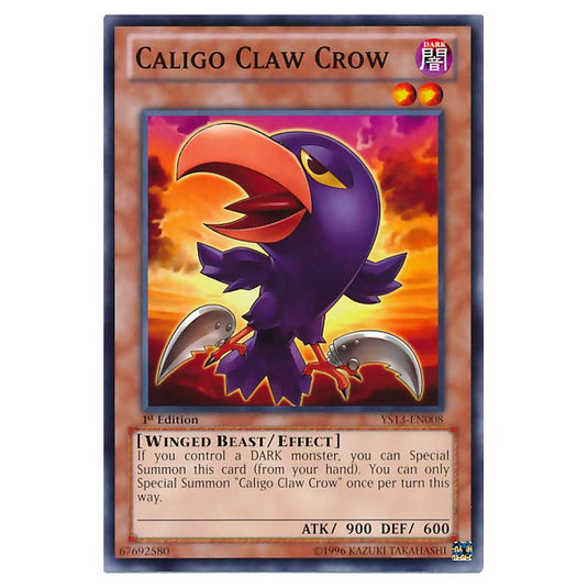 Yu-Gi-Oh! - Super Starter - V for Victory - Caligo Claw Crow (Common) YS13-EN008