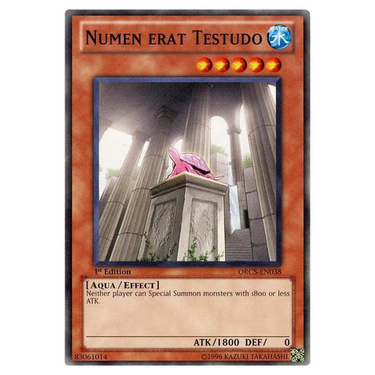 Yu-Gi-Oh! - Order of Chaos - Numen erat Testudo (Short Print) ORCS-EN038