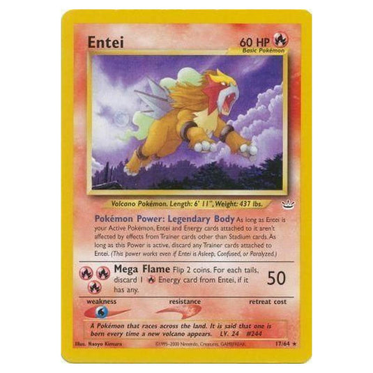 Pokemon - Neo Revelation - Entei - 17/64/64