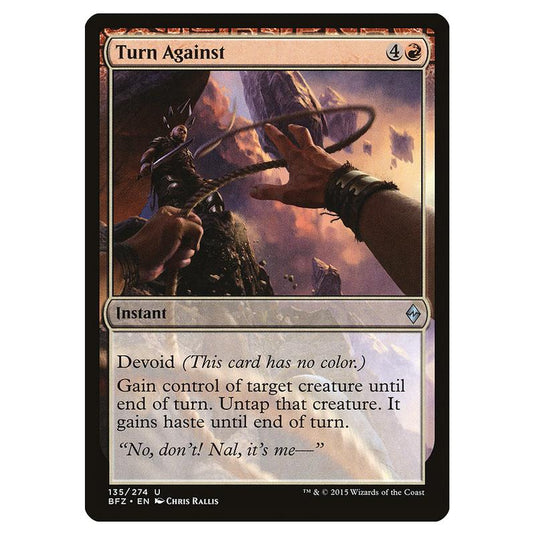 Magic The Gathering - Battle For Zendikar - Turn Against - 135/274