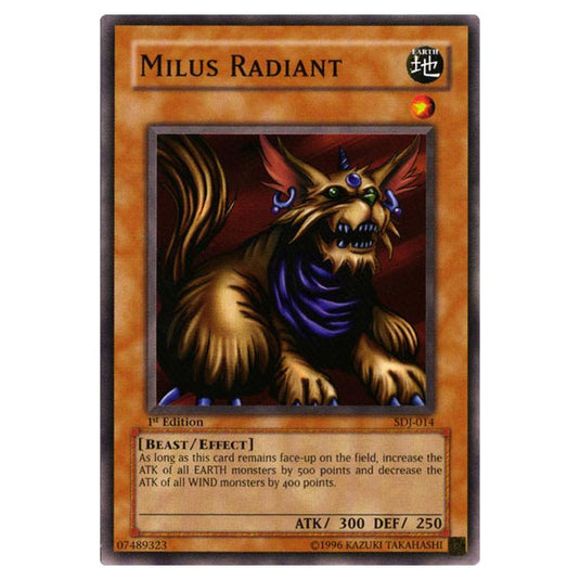 Yu-Gi-Oh! - Starter Deck - Joey - Milus Radiant (Common) SDJ-014