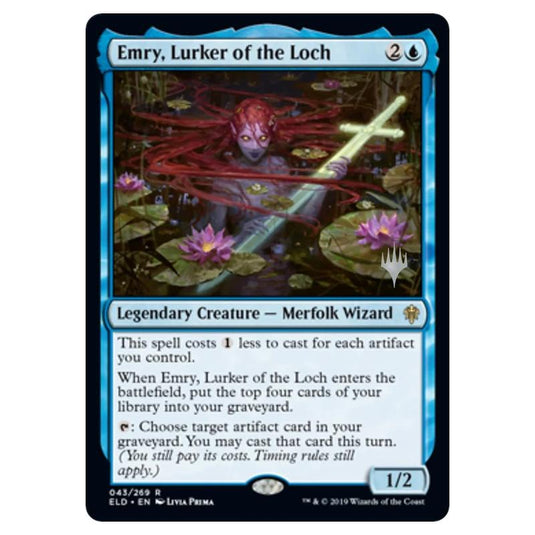 Magic The Gathering - Throne of Eldraine Promos - Emry, Lurker of the Loch - 043/269