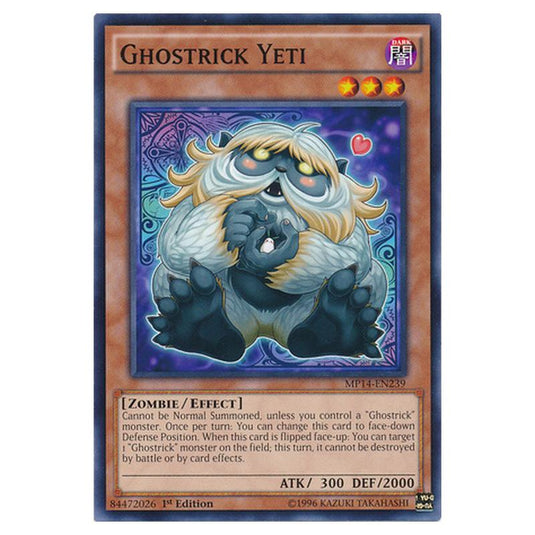 Yu-Gi-Oh! - 2014 Mega-Tin Mega Pack - Ghostrick Yeti (Common) MP14-EN239