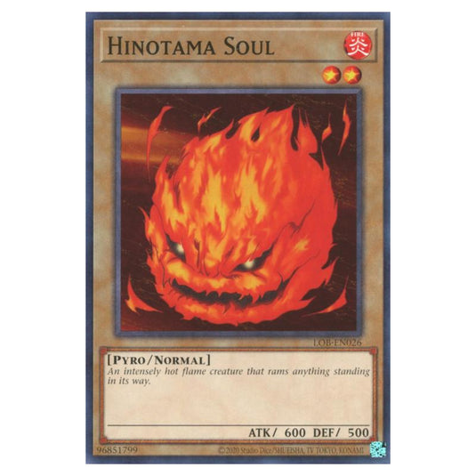 Yu-Gi-Oh! - Legend of Blue Eyes White Dragon (25th Anniversary Edition) - Hinotama Soul (Common) - LOB25-EN026