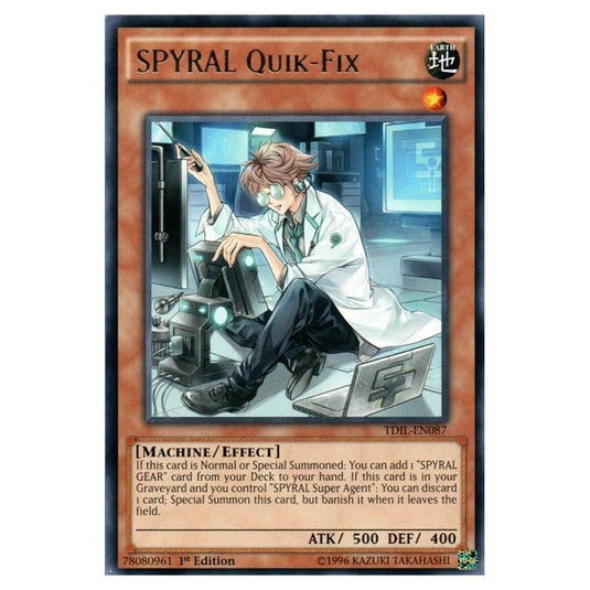 Yu-Gi-Oh! - The Dark Illusion - SPYRAL Quik-Fix (Rare) TDIL-EN087