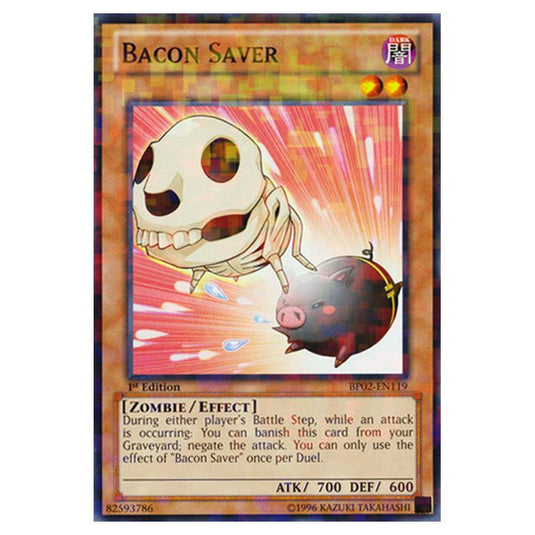 Yu-Gi-Oh! - Battle Pack 2 - War of the Giants - Bacon Saver (Mosaic Rare) BP02-EN119