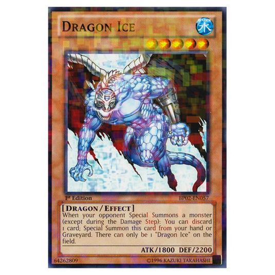 Yu-Gi-Oh! - Battle Pack 2 - War of the Giants - Dragon Ice (Mosaic Rare) BP02-EN057