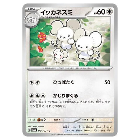 Pokemon - Clay Burst - Maushold - 064/99