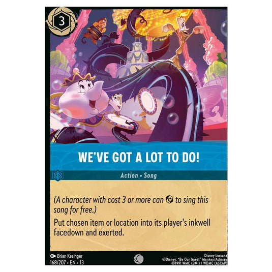 Lorcana - Attack of the Vine! - We've Got a Lot to Do! (Common) - 168/207