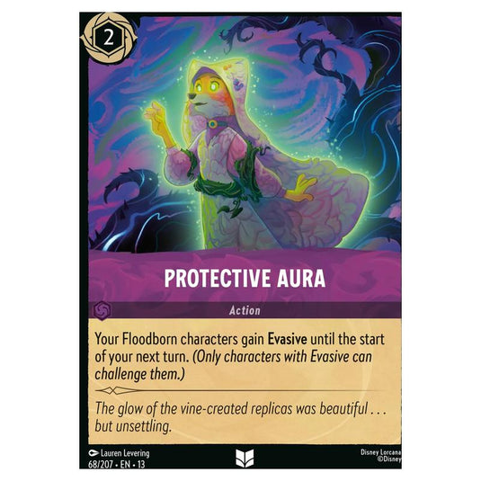 Lorcana - Attack of the Vine! - Protective Aura (Uncommon) - 68/207
