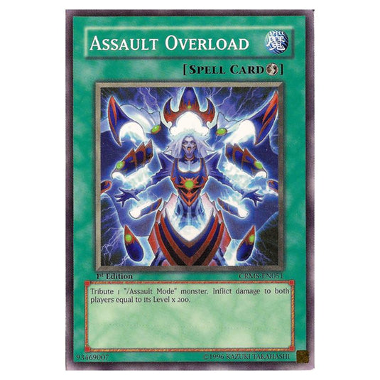 Yu-Gi-Oh! - Crimson Crisis - Assault Overload (Common) CRMS-EN051