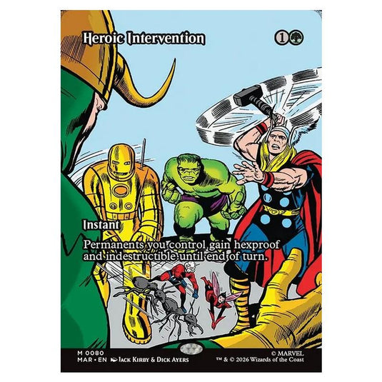 Magic The Gathering - Marvel Universe - Heroic Intervention - 0080