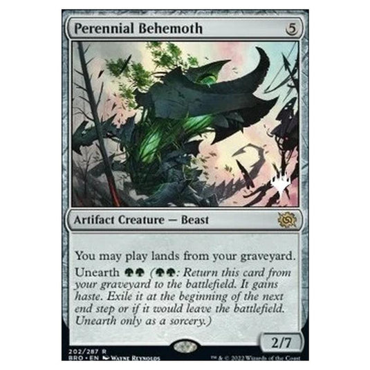 Magic The Gathering - The Brothers' War Promos - Perennial Behemoth - 202/287
