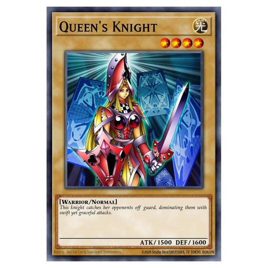 Yu-Gi-Oh! - Yugi's Legendary Decks - Queen's Knight (Common) YGLD-ENB07