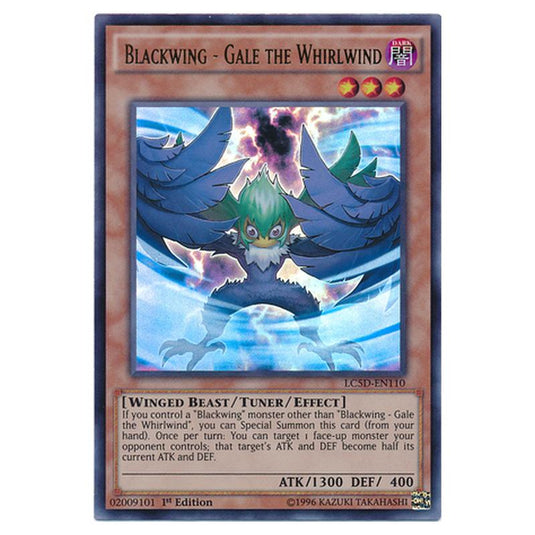 Yu-Gi-Oh! - Legendary Collection 5D's Mega Pack - Blackwing - Gale the Whirlwind (Ultra Rare) LC5D-EN110