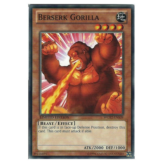 Yu-Gi-Oh! - War of the Giants Reinforcements - Berserk Gorilla (Common) WGRT-EN009