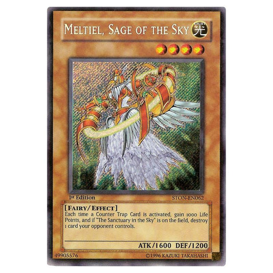 Yu-Gi-Oh! - Strike of Neos - Meltiel, Sage of the Sky (Secret Rare) STON-EN062