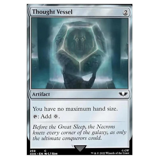 Magic The Gathering - Universes Beyond - Warhammer 40k - Thought Vessel - 259/168