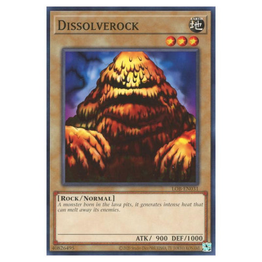 Yu-Gi-Oh! - Legend of Blue Eyes White Dragon (25th Anniversary Edition) - Dissolverock (Common) - LOB25-EN031