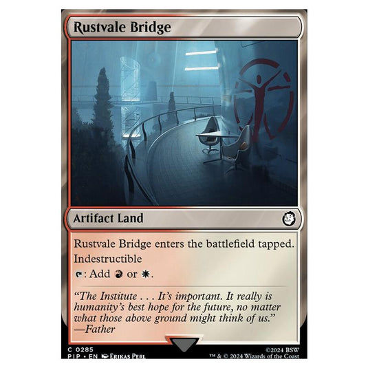 Magic The Gathering - Universes Beyond - Fallout - Rustvale Bridge - 0285