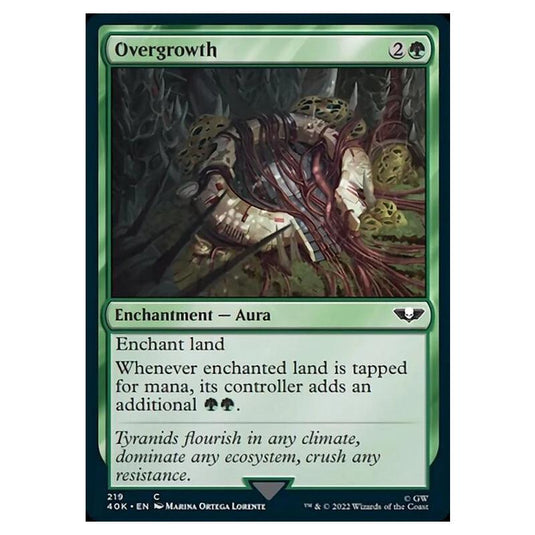 Magic The Gathering - Universes Beyond - Warhammer 40k - Overgrowth - 219/168