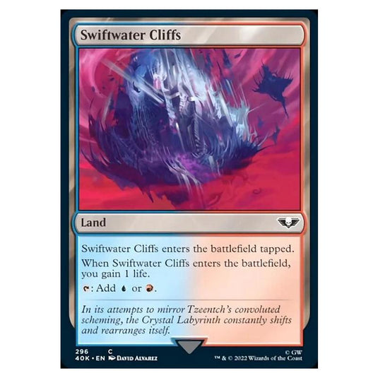 Magic The Gathering - Universes Beyond - Warhammer 40k - Swiftwater Cliffs - 296/168