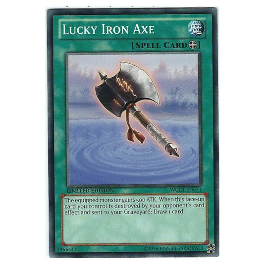 Yu-Gi-Oh! - War of the Giants Reinforcements - Lucky Iron Axe (Common) WGRT-EN074