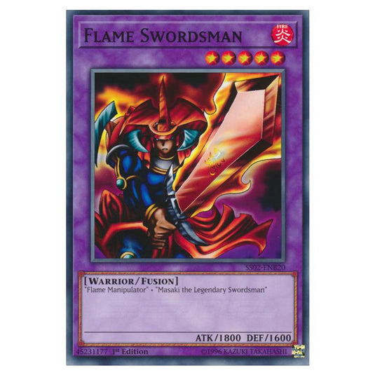 Yu-Gi-Oh! - Speed Duel Starter Decks - Duelists of Tomorrow - Flame Swordsman (Common) SS02-ENB20
