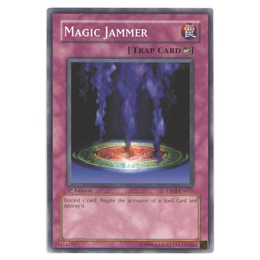 Yu-Gi-Oh! - Starter Deck - Jaden Yuki - Magic Jammer (Common) YSDJ-EN035
