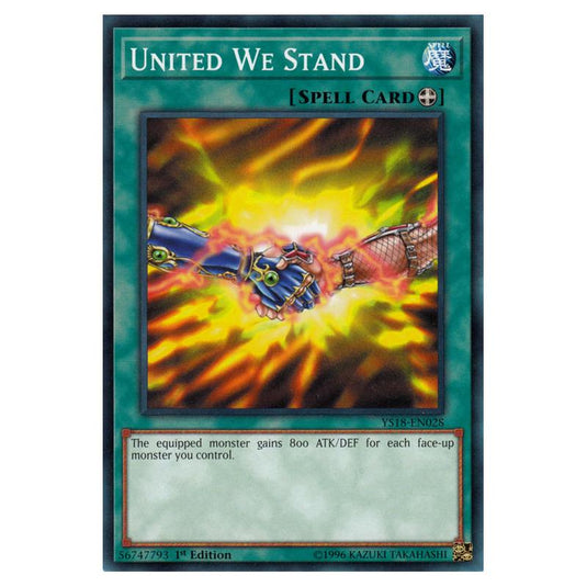 Yu-Gi-Oh! - Starter Deck - Codebreaker - United We Stand (Common) YS18-EN028