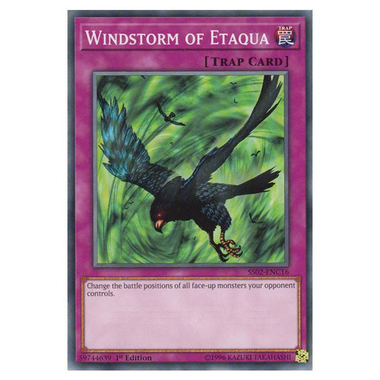 Yu-Gi-Oh! - Speed Duel Starter Decks - Duelists of Tomorrow - Windstorm of Etaqua (Common) SS02-ENC16