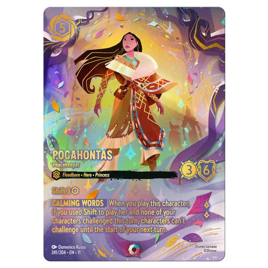 Lorcana - Winterspell - Pocahontas - Peacekeeper (Iconic) - 241/204
