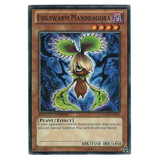 Yu-Gi-Oh! - War of the Giants Reinforcements - Evilswarm Mandragora (Common) WGRT-EN051