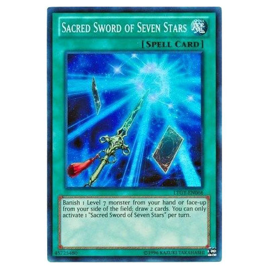 Yu-Gi-Oh! - Lord of the Tachyon Galaxy - Sacred Sword of Seven Stars (Super Rare) LTGY-EN066