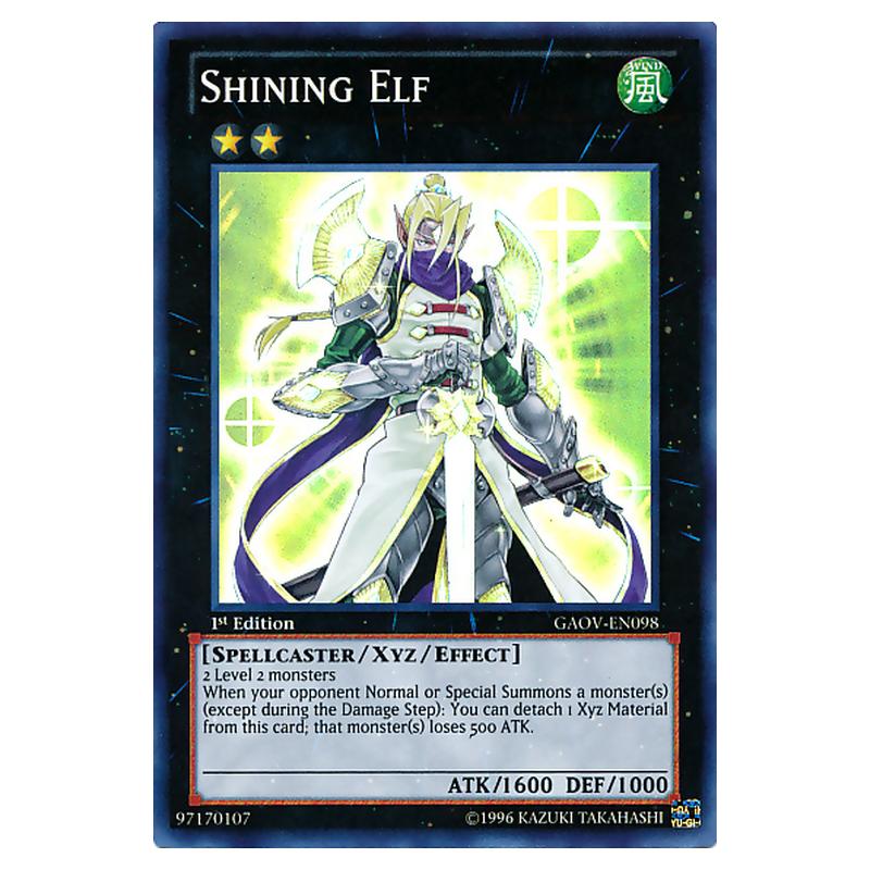 Yu-Gi-Oh! - Galactic Overlord - Shining Elf (Super Rare) GAOV-EN098