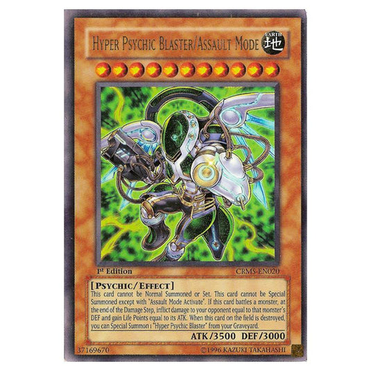 Yu-Gi-Oh! - Crimson Crisis - Hyper Psychic Blaster/Assault Mode (Ultra Yu-Gi-Oh! - Crimson Crisis - Hyper Psychic Blaster/Assault Mode (Ultra