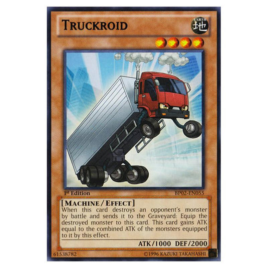 Yu-Gi-Oh! - Battle Pack 2 - War of the Giants - Truckroid (Rare) BP02-EN055