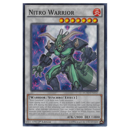 Yu-Gi-Oh! - Legendary Collection 5D's Mega Pack - Nitro Warrior (Common) LC5D-EN032