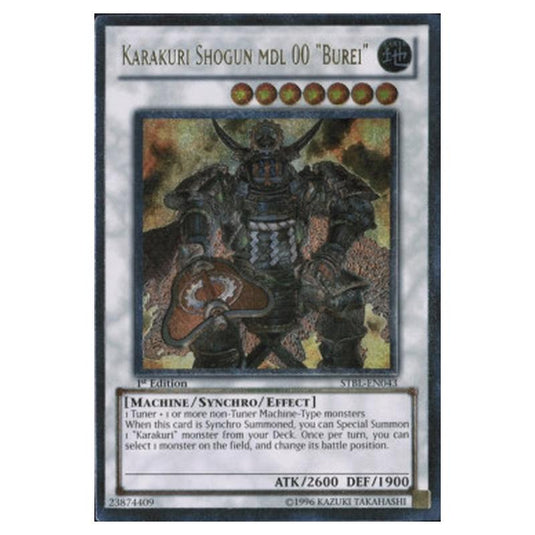 Yu-Gi-Oh! - Starstrike Blast - Karakuri Shogun mdl 00 "Burei" (Ultimate Rare) - STBL-EN043