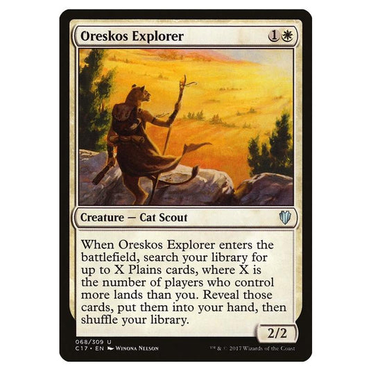 Magic The Gathering - Commander 2017 - Oreskos Explorer - 068/309