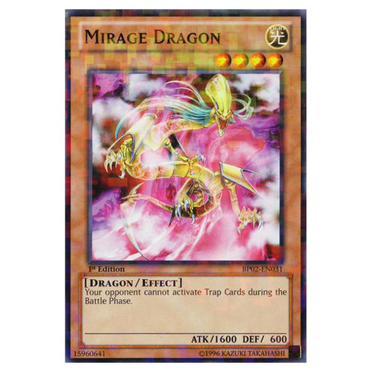 Yu-Gi-Oh! - Battle Pack 2 - War of the Giants - Mirage Dragon (Mosaic Rare) BP02-EN031