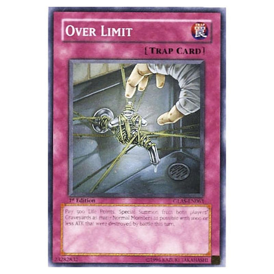 Yu-Gi-Oh! - Gladiator\'s Assault - Over Limit (Common) GLAS-EN063