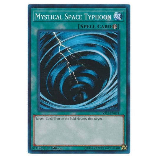 Yu-Gi-Oh! - Starter Deck - Link Strike - Mystical Space Typhoon (Common) YS17-EN024